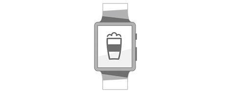 Op uw Apple Watch kunt u maximaal drie favoriete koffiespecialiteiten opslaan. Aanvullend synchroniseert J.O.E.® altijd het laatst bereide product. Zo kunt u uw favoriete specialiteiten met uw individuele instellingen heel eenvoudig via het aantippen van de Apple Watch telkens opnieuw bereiden.